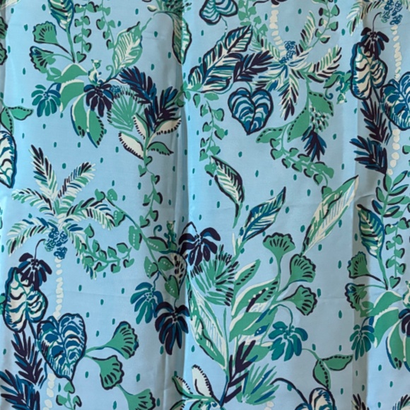 Lilly Pulitzer Blue Scarf - Picture 2 of 5